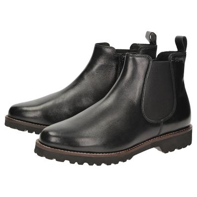 Stiefelette SIOUX "Meredith-701-H", Damen, Gr. 38 (UK 5), schwarz, Schuhe Stiefelette