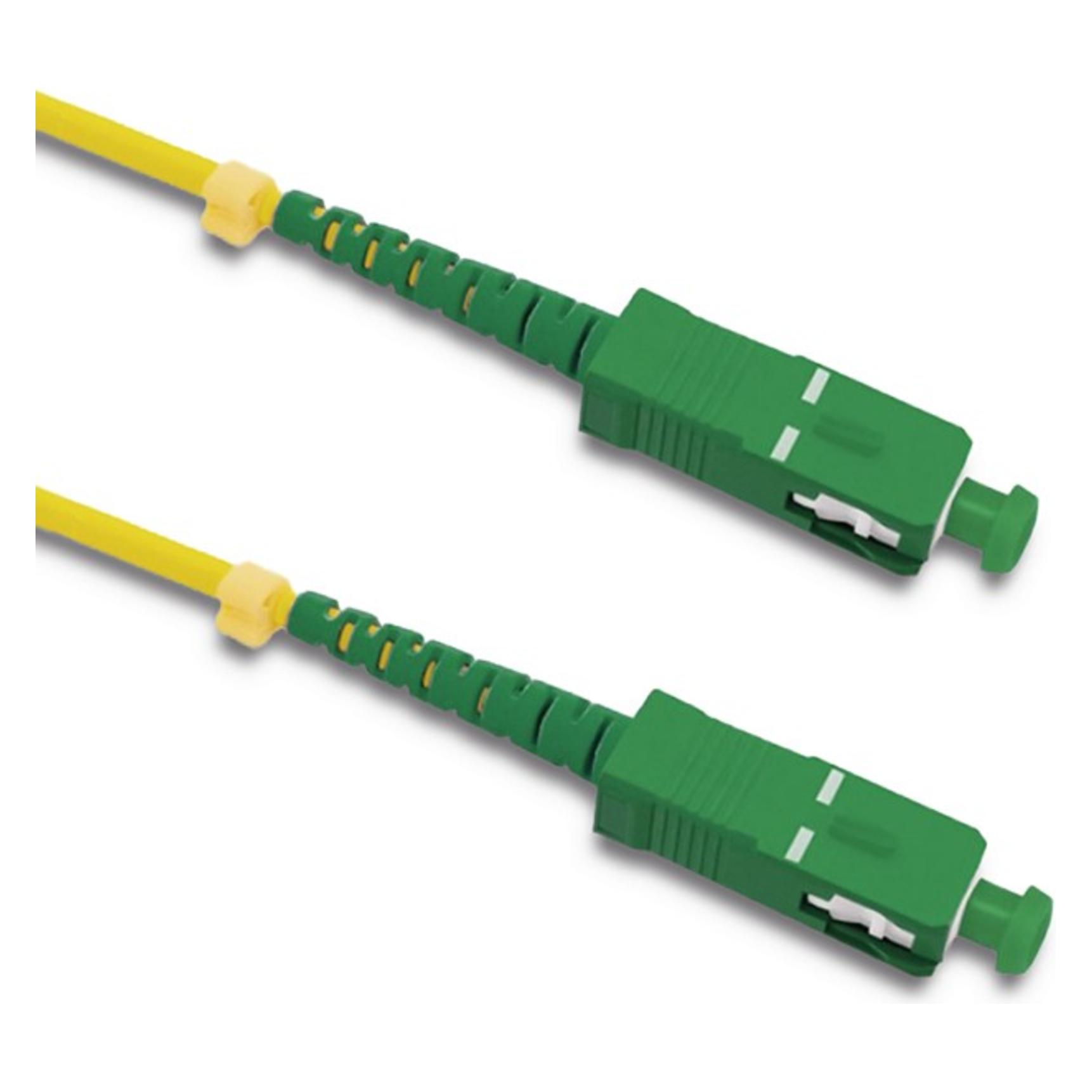 Qoltec Optic Patchcord SC/APC - SC/APC simplex SM 9/125 G652D 1m (54281) (1 m) (54281)