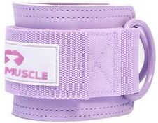 Market Central Padded Cable Machine Ankle Strap For Glute Kickbacks And Leg Workouts purple