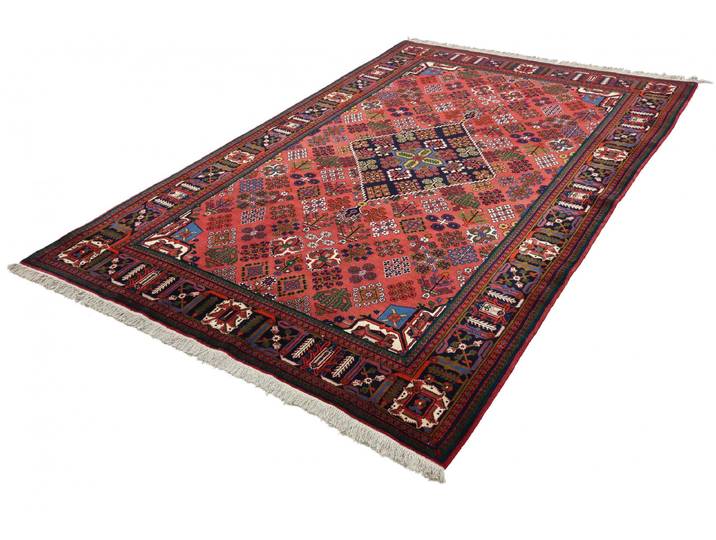 Khosroabad Alt Teppich 167x269 Handgeknüpft Orientteppich Perserteppich