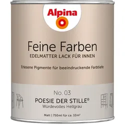 Alpina  Feine  Farben  Lack  750  ml  matt  "Poesie  der  Stille"  No.  03