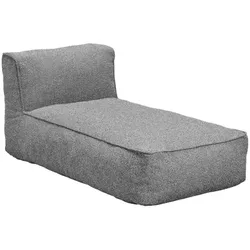 blomus Chaiselongue Grow 2.0 75 x 145 cm Mischgewebe Grau Stone