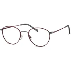 Brille TITANFLEX 820825 50 dunkelgun matt/ bordeaux Gr. 49-21