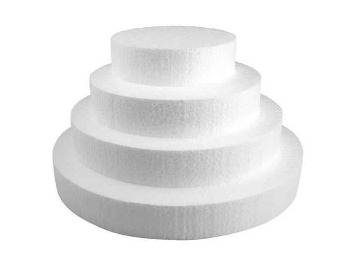 Rayher Styropor-Scheibe ⌀ 15 × 4 cm