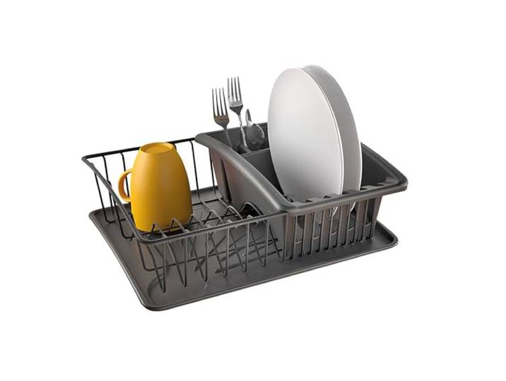 METALTEX Dish Drainer 35x30x12 cm Black