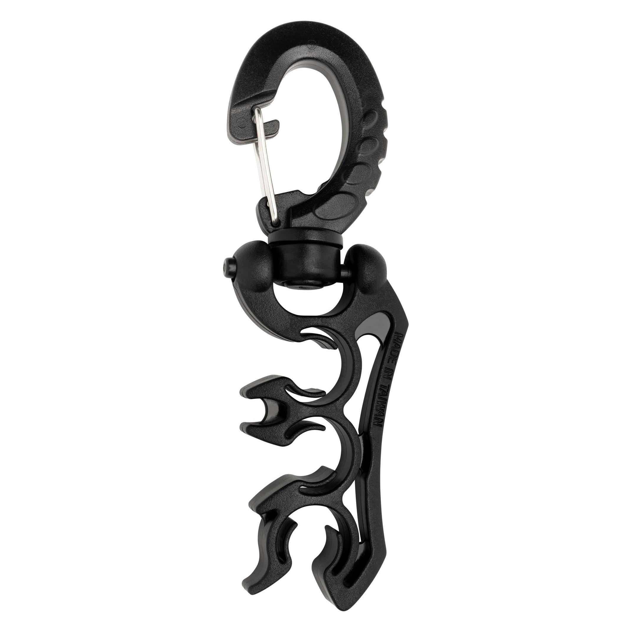 Cressi Hose Holder Clip 3 (black) (HZ734250)