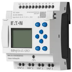 Eaton easyE4 Steuerrelais, 12 V DC, 24 V DC, 24 V AC