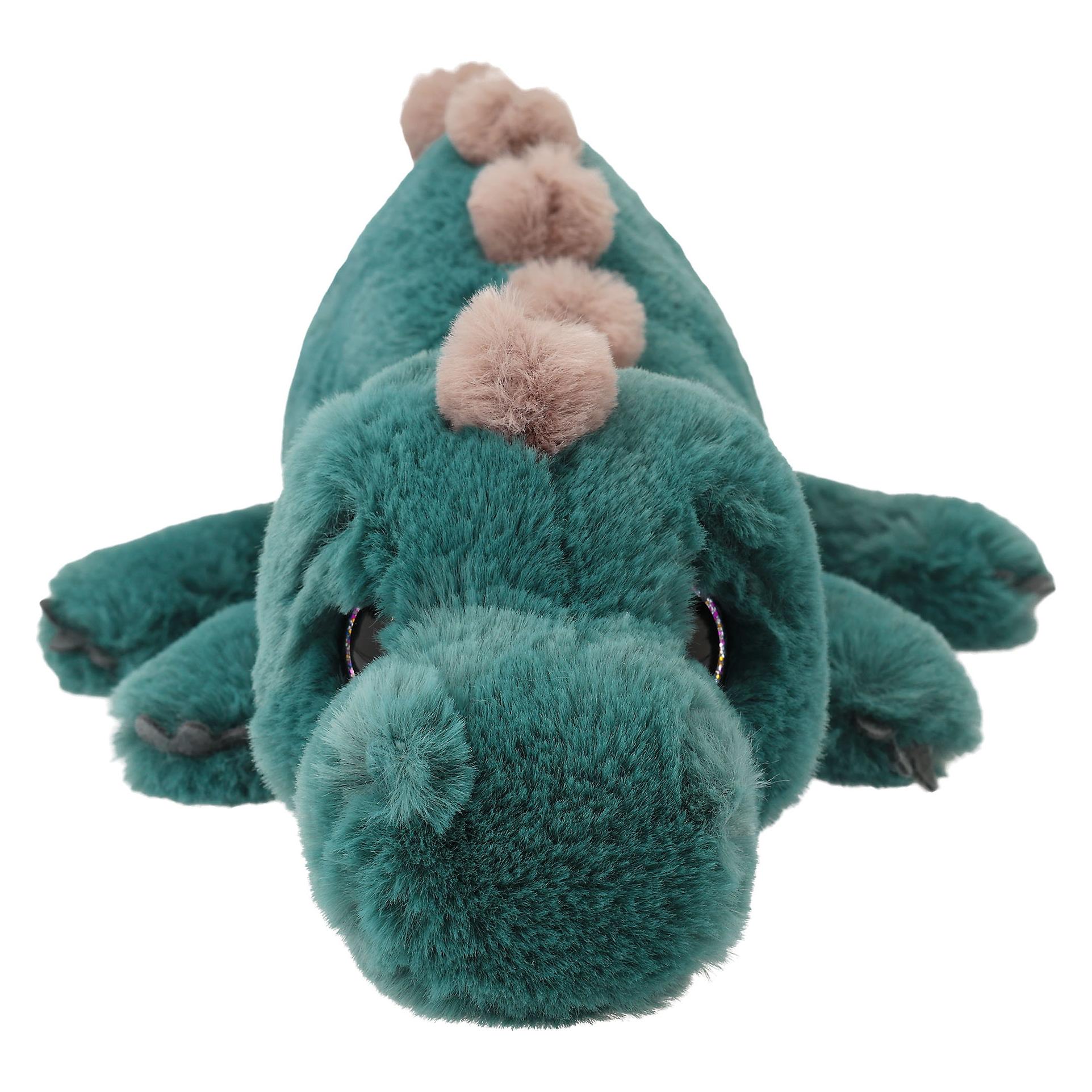 Depesche DINO World Plüsch Dino liegend grün/türkis 50cm (12 cm) (0414291)