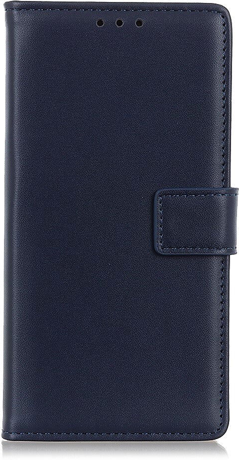 INCOVER Alcatel 1S (2021) / 3L (2021) Læder Flip Cover m. Pung - Blå