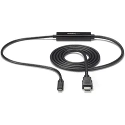 StarTech USB Typ C — HDMI (Typ A) (2 m), Videokabel, Schwarz