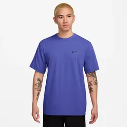 NIKE UV Hyverse Dri-FIT kurzarm Fitnessshirt Herren 510 - persian violet/black L