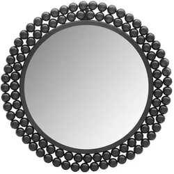 MIRRORS AND MORE Wandspiegel Amila Spiegel Schwarz 46 cm
