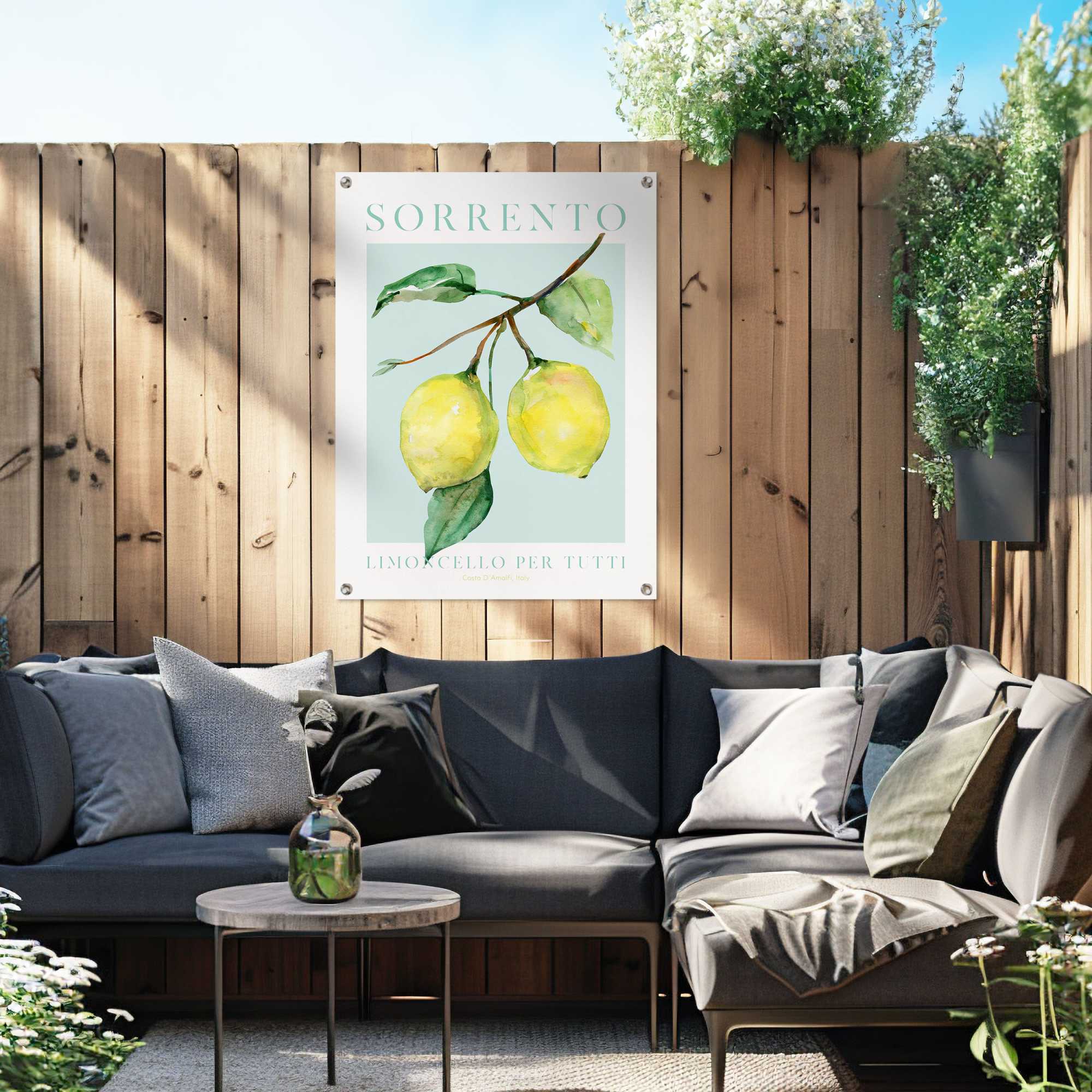 Reinders! Poster REINDERS "Lemon Portrait", gelb (farbe bild(er): gelb), B:60cm H:80cm T:0,1cm, Bilder, Poster, Garten - Obst - Sorrento - Italien - Gelb - Leinwand - 60x80 cm farbe bild(er): gelb B/H/T: 60cm x 80cm x 0,1cm