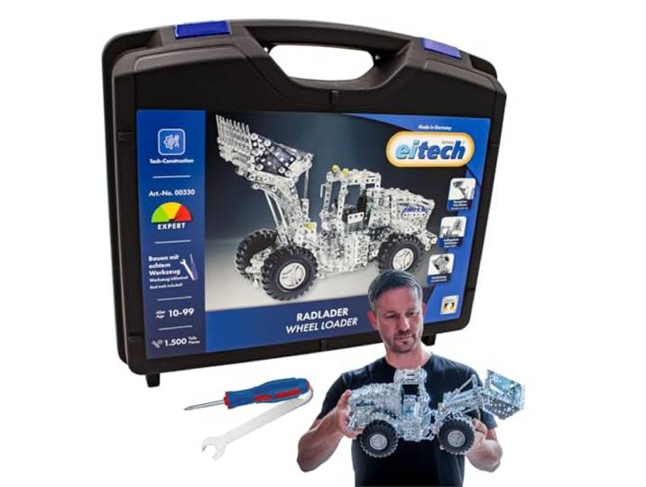 Eitech Constructie set - grote shovel - 1500 onderdelen