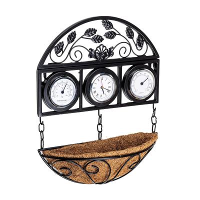 Haushalt International Wetterstation mit Blumenschale 57311