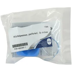 Arabin Würfel Pessar perforiert 41 mm Gr 1 St