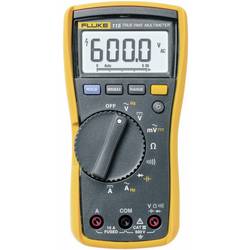 Fluke 115 Hand-Multimeter kalibriert (DAkkS-akkreditiertes Labor) digital DAkkS kalibriert, Durchgangsprüfung, Kapazitätsmessung CAT III 600 V Anzeige 2583583D