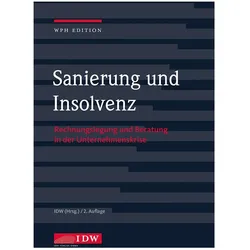 Sanierung und Insolvenz 2022, Fachbücher von Institut Der Wirtschaftsprüfer