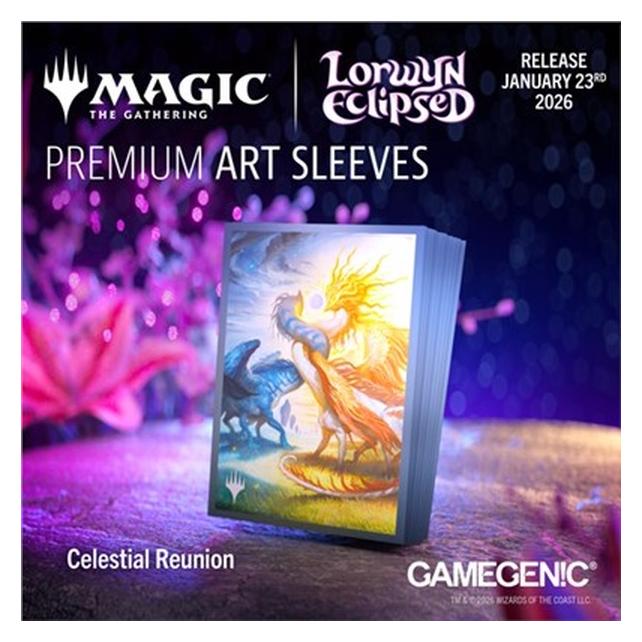 Gamegenic GGS15134 - Magic The Gathering Lorwyn Eclipsed Premium Art Sleeves - Design D (Einzelartike (417828)