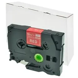 Alternativ-P-Touch für Brother TZE435 weiß rot