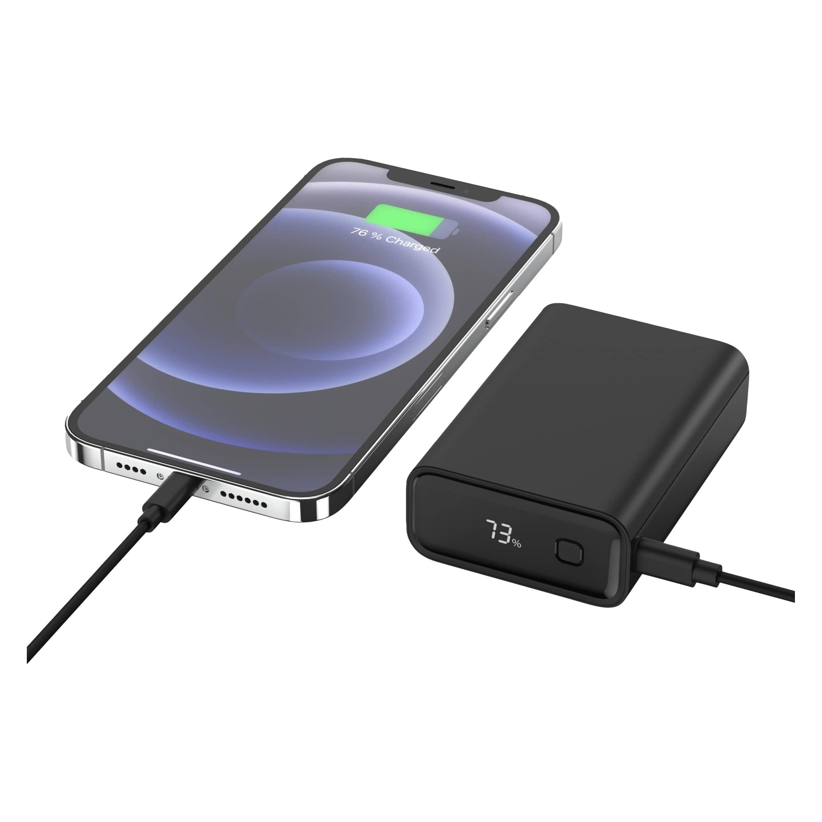 Ansmann Powerbank 20000 mAh PB222PD schwarz (20000 mAh, 22.50 W, 88 Wh) (1700-0155)