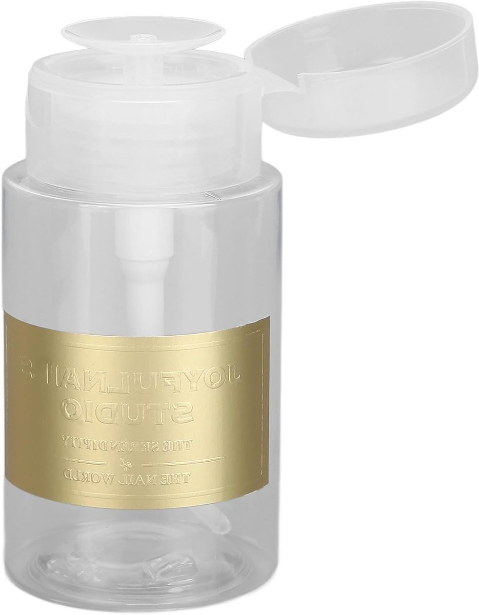Lege Pompdispenser Fles voor Nagellakremover, Reismakeup, Reinigingsmiddel en Hydraterende Lotion