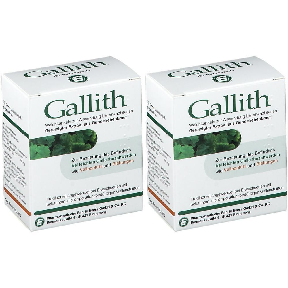 Gallith Kapseln 2x 2x100 St