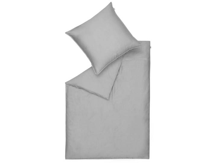 Schöner Wohnen Ganzjahresbettwäsche Pure 2.0, Dunkelgrau, 155x220 cm, Heimtextilien, Bettwäsche & Leintücher, Bettwäsche