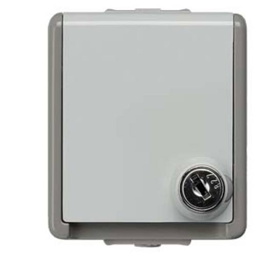 Siemens Schalterprogramm Steckdose Delta Grau 5UB4715 1St.