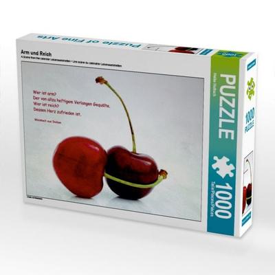 CALVENDO Puzzle Arm und Reich | 1000 Teile Lege-Größe 64x48cm Foto-Puzzle für glückliche Stunden