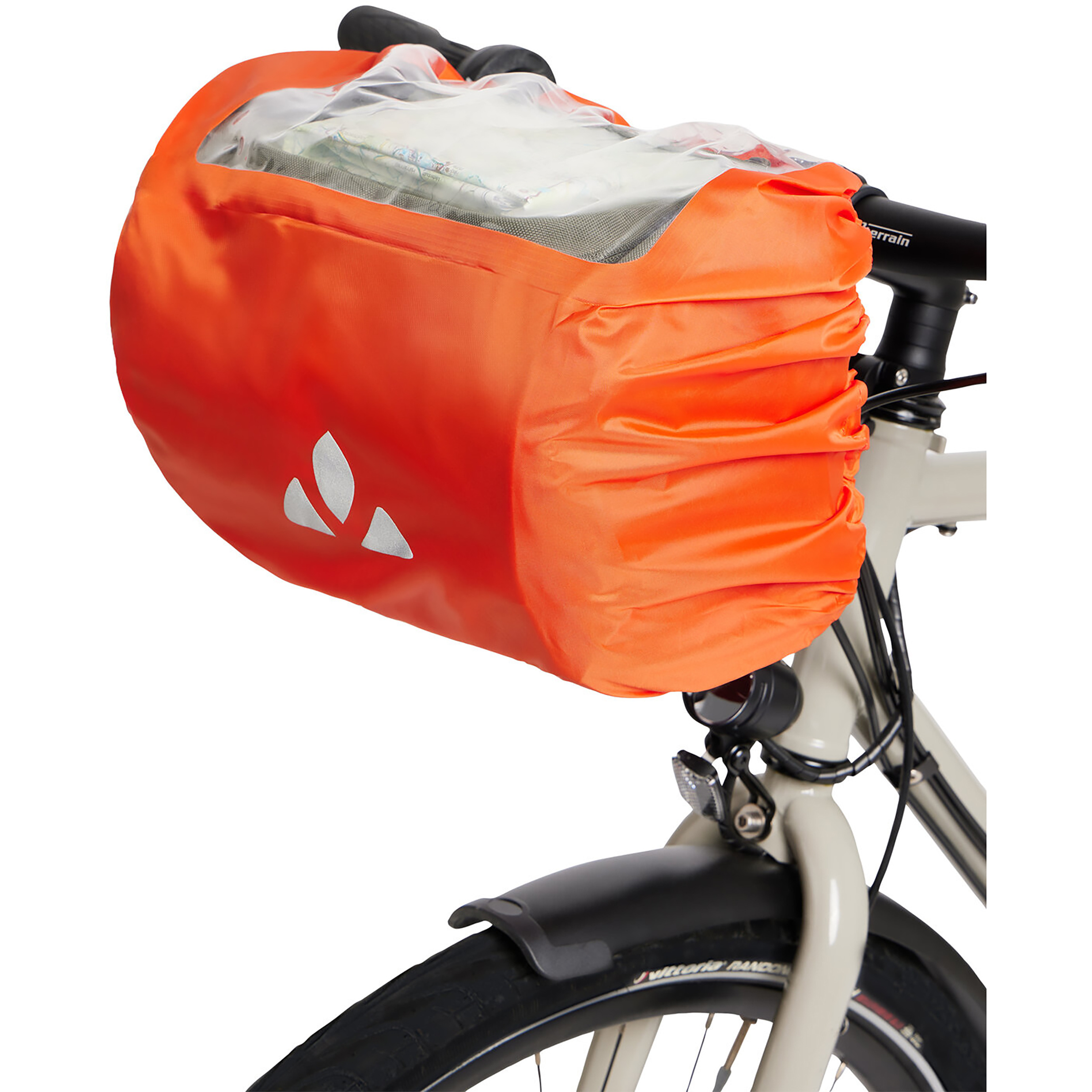 Vaude Handle Bar Bag Raincover Rucksack Zubehör orange