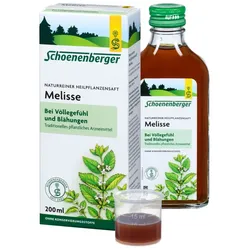 Schoenenberger Naturreiner Heilpflanzensaft Melisse 200 ml