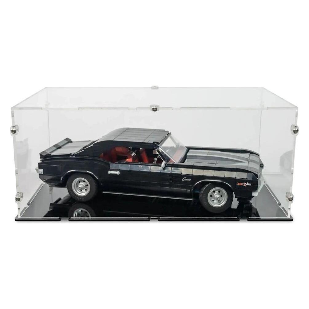 iDisplayit Acryl-Display für LEGO 10304 Chevrolet Camaro Z28 (Mit schwarzem Boden) (120074)