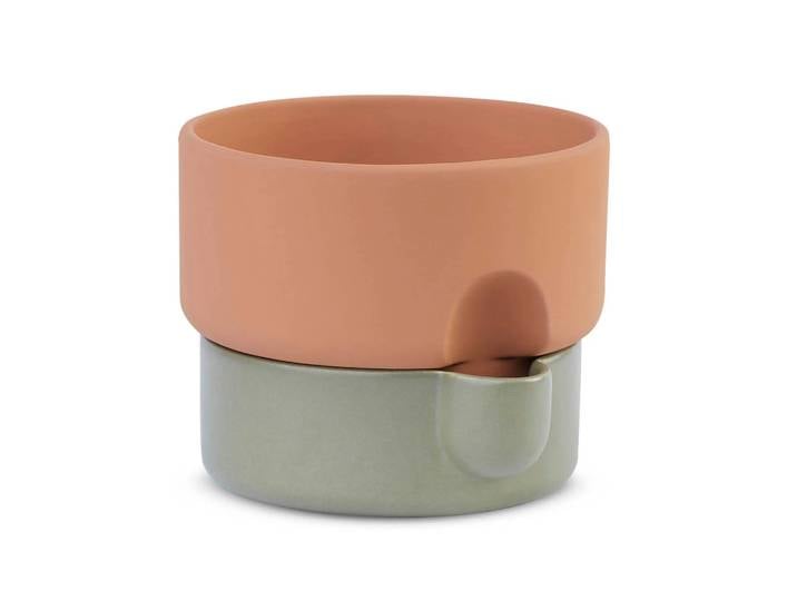 Northern Pot avec auto-arrosage Oasis moyen Ø20.5 cm Terre cuite-vert