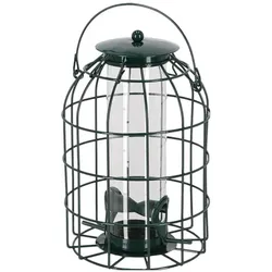Esschert Design Garden Life foderautomat med net metal grøn, Vogelhaus