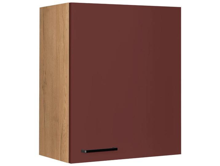 Küchenoberschrank, Rot, 60x72x35 cm, Holzwerkstoff, 2 Fächer, Modern, Nobilia