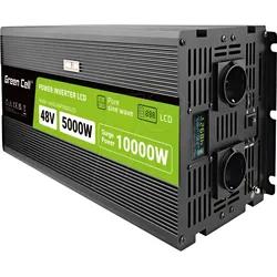 GC INV48 5000 - Wechselrichter, Sinus, 5000/10000 W, 48 V, Schutzkontakt
