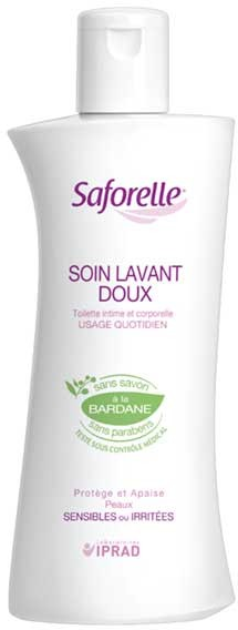 Saforelle Cuidado Íntimo Activo Gel con Extracto de Bardane 250 ml