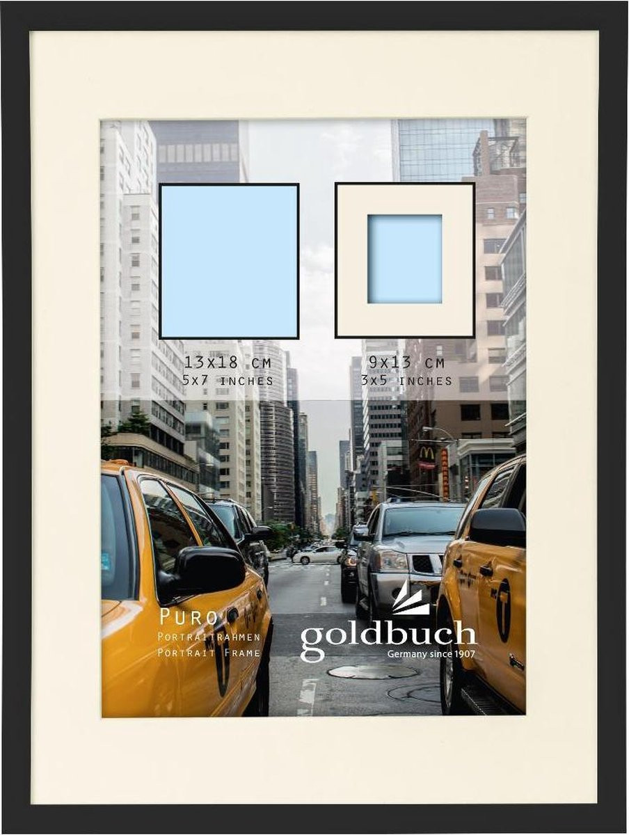 Goldbuch Fotolijst Puro Zwart 9x13 cm (13x18 cm)