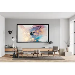 Sable Rahmen  FeststehendeProjektionsleinwand-Elite screens - Frame Projection Screen, Sable Rahmenleinwand-Elite Screens, Beamer Leinwand, Projektionsleinwand, Heimkino 3D CineGrey / Widescreen 16:9) / 135" (299 x 168)