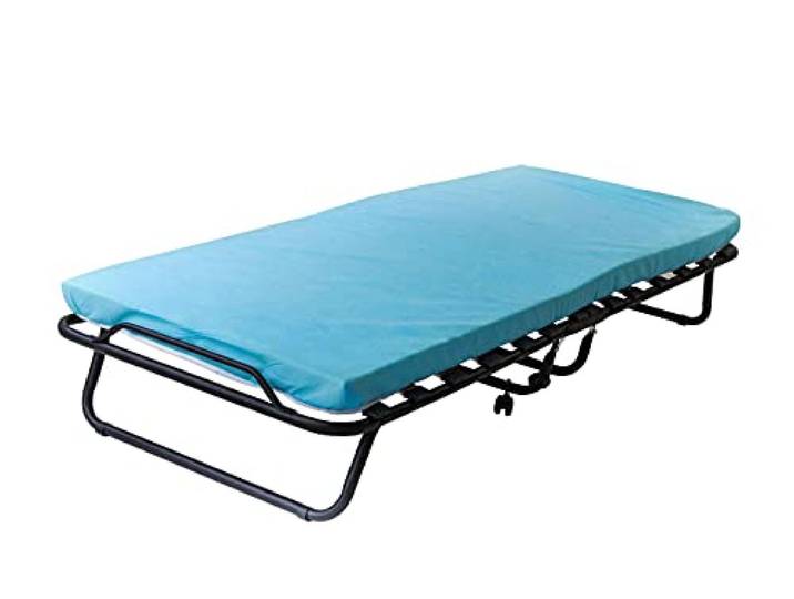 Avanti Trendstore - Bett Gästebett klappbar auf Rollen, ca. 80 x 190 cm
