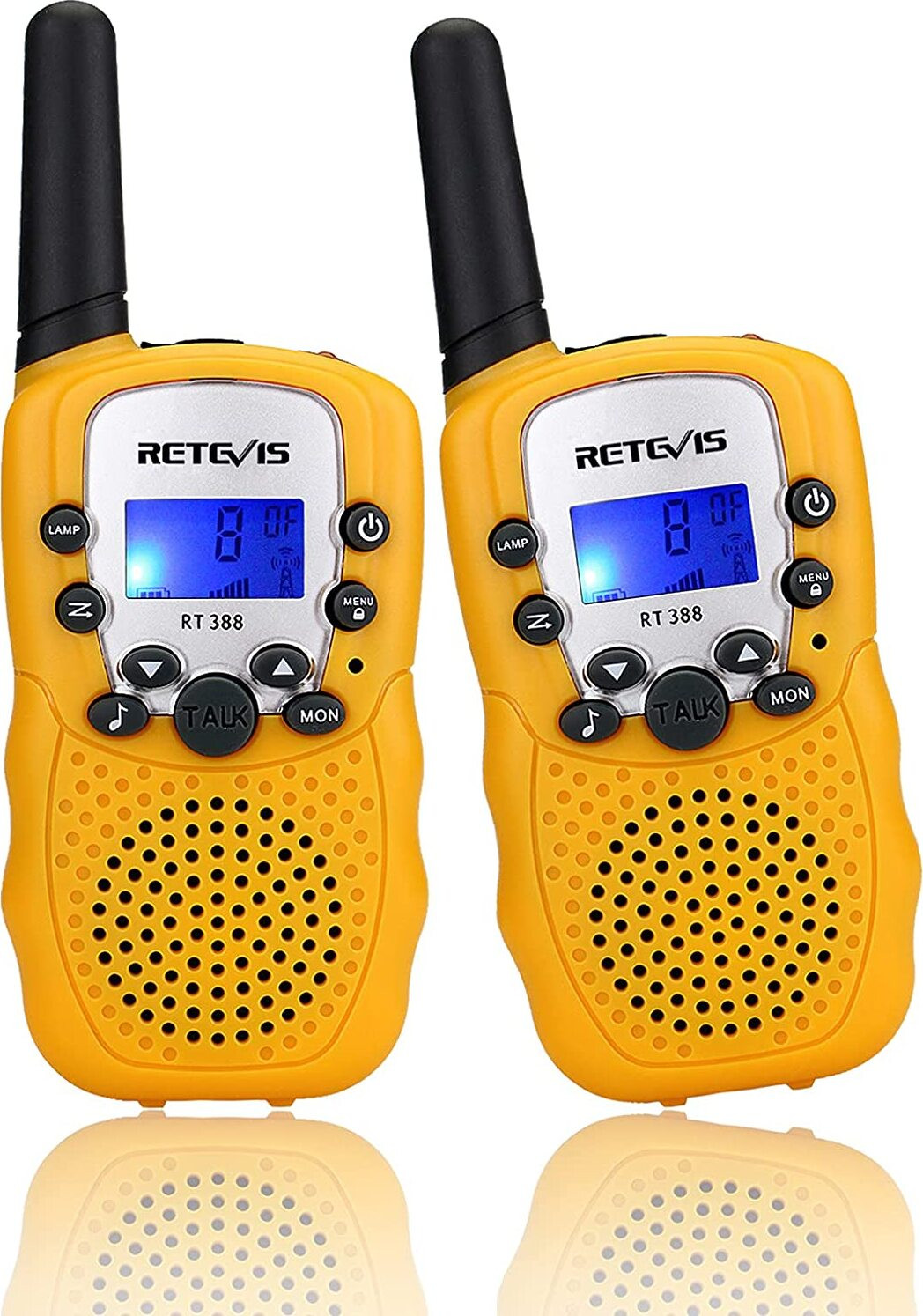 Retevis RT388 walkietalkie voor kinderen met zaklamp en VOX-functie