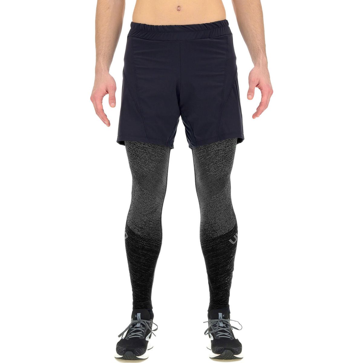 Uyn MAN Running Exceleration Shorts 2IN1 black/cloud (B646) S O102171-B646-S
