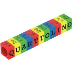QuarttoLino, Hochstuhl Zubehör, Spielwürfel für Hochstuhl - Bunt Hochstuhl-Zubehör