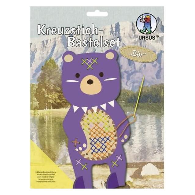 Ursus Kreuzstich-Bastelset Bär (21420007F)