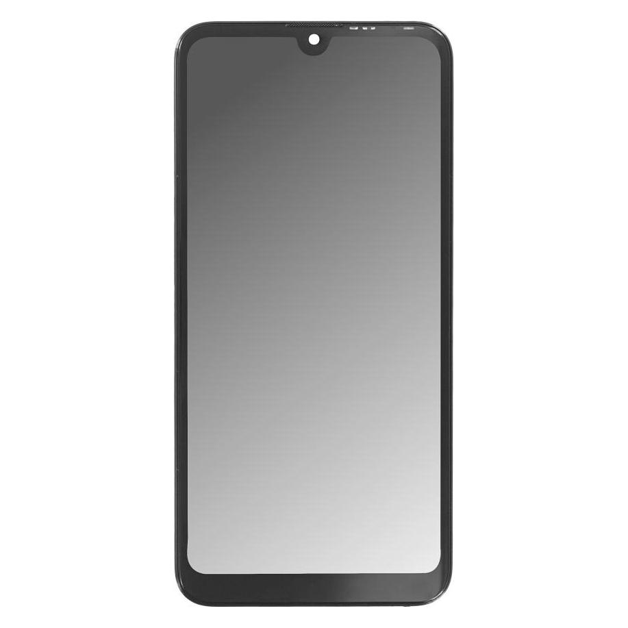 OEM Display-Einheit + Rahmen für Huawei Y6 2019 schwarz, ohne Logo (Display, Huawei Y6 (2019)) (25434412)
