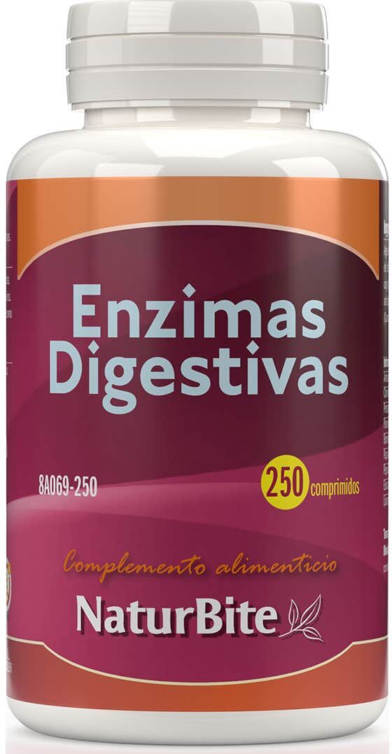 Naturbite Enzimas Digestivas 250 comp