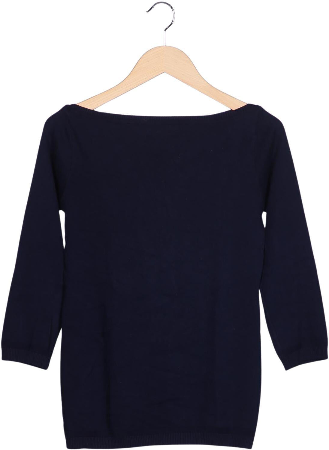 United Colors OF Benetton Damen Pullover, Marineblau, Gr. XL, Baumwolle - Second Hand