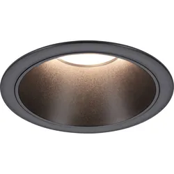 PLM 94871 - Einbauleuchte Cole Coin, 6 W, 2700 K, 470 lm, dimm, schwarz