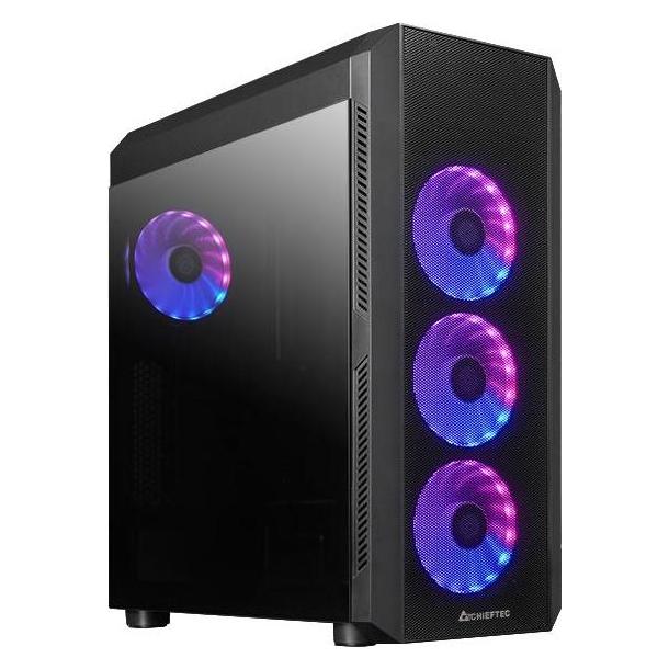 Chieftec CASE MIDITOWER ATX W/O PSU/SCORPIO4 GL-04B-UC-OP (ATX, mATX, Mini-ITX) (GL-04B-UC-OP)